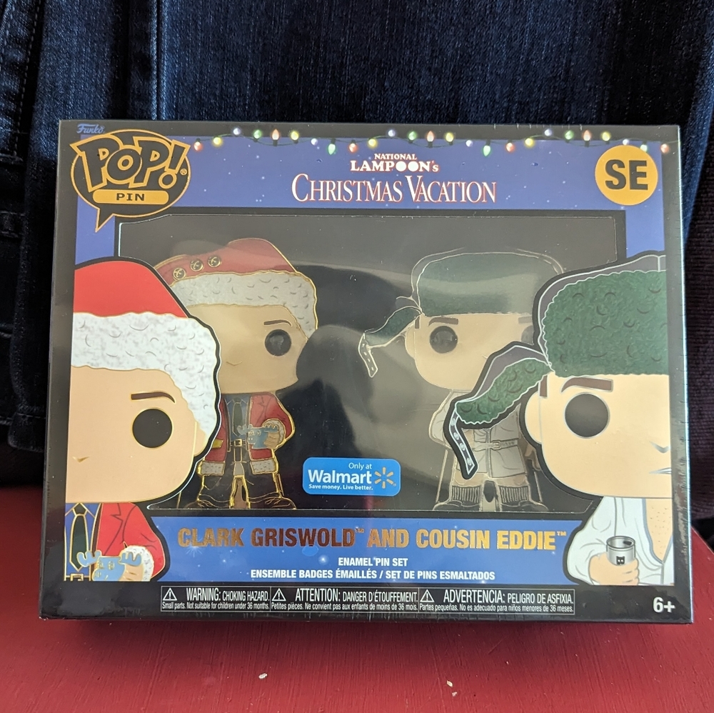 Funko Pop Christmas Vacation enamel pin set